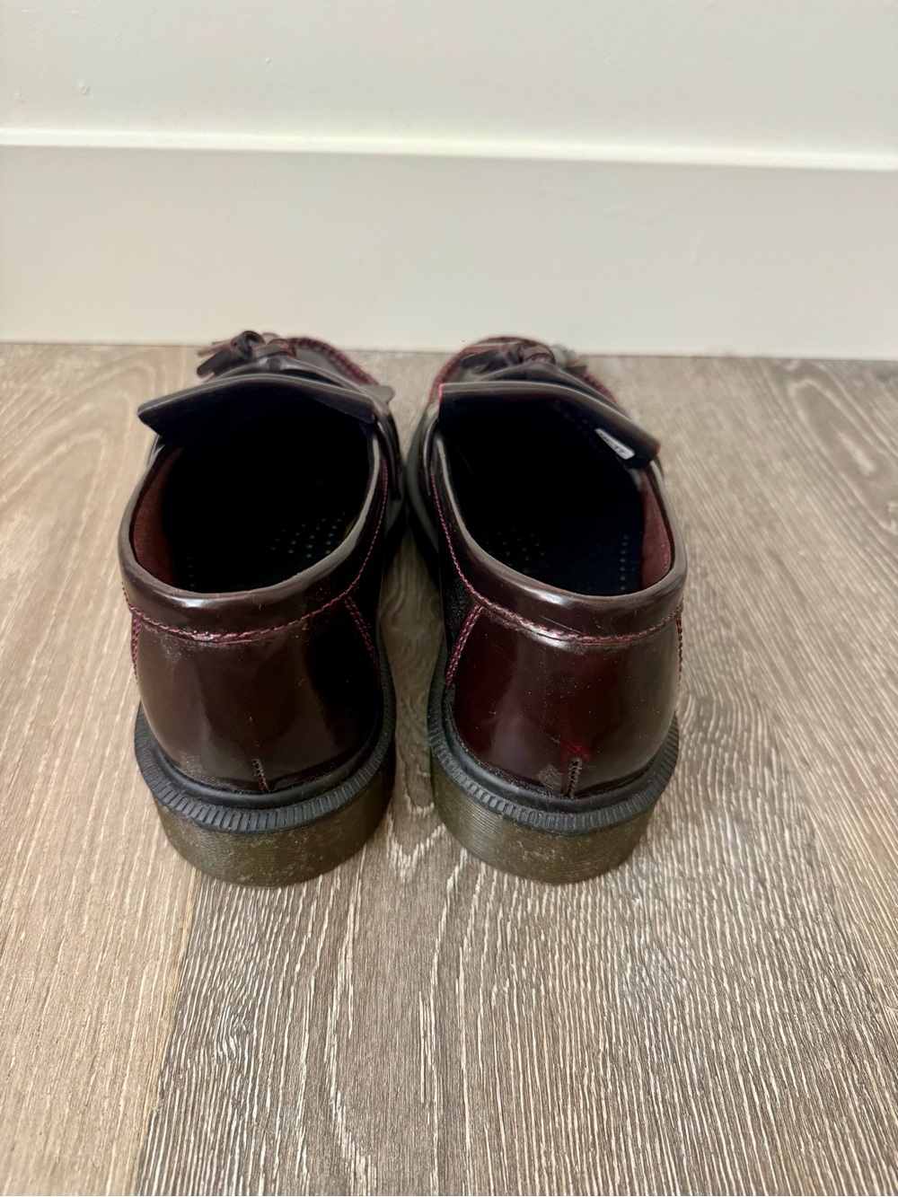 Dr. Martens, Tassel Loafers in Burgundy, Size 7 (Men’s) - Picture 4 of 6